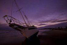 One Boat Sunk, Six Washed Ashore