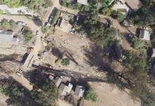 A Drone’s-Eye View, South of Montecito’s Highway 192