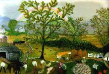 Workshop with Judy Nilsen: Grandma Moses’ Birthday