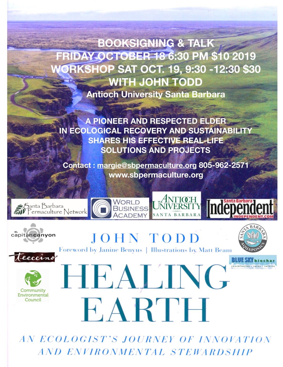 Healing Earth An Ecologists Journey Of Innovation And Environmental