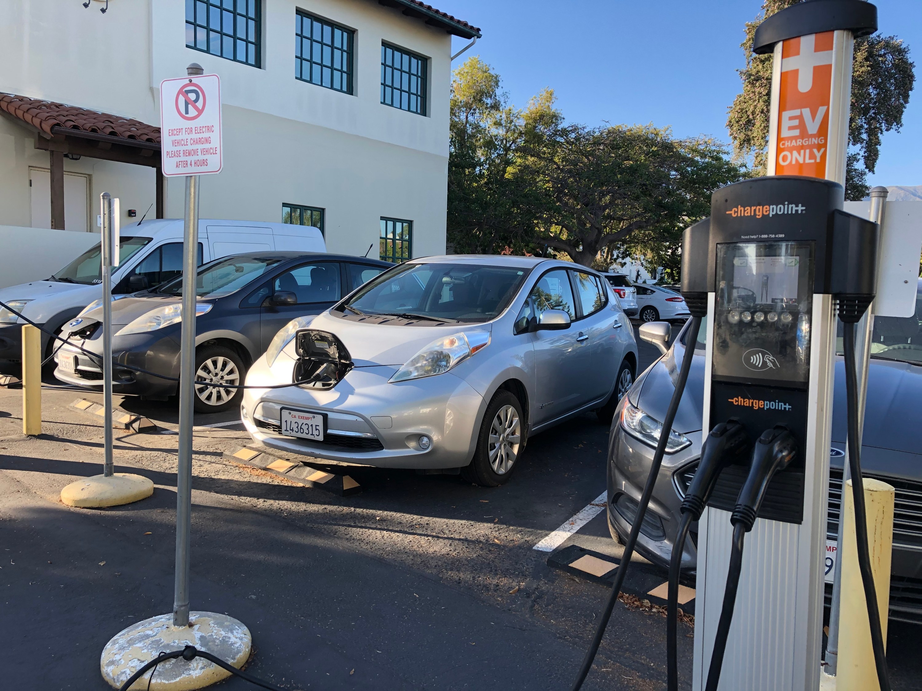 Santa Barbara County Establishes Electric Vehicle Charging Fees The