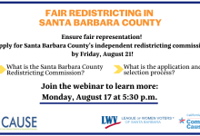 Santa Barbara County Redistricting Webinar