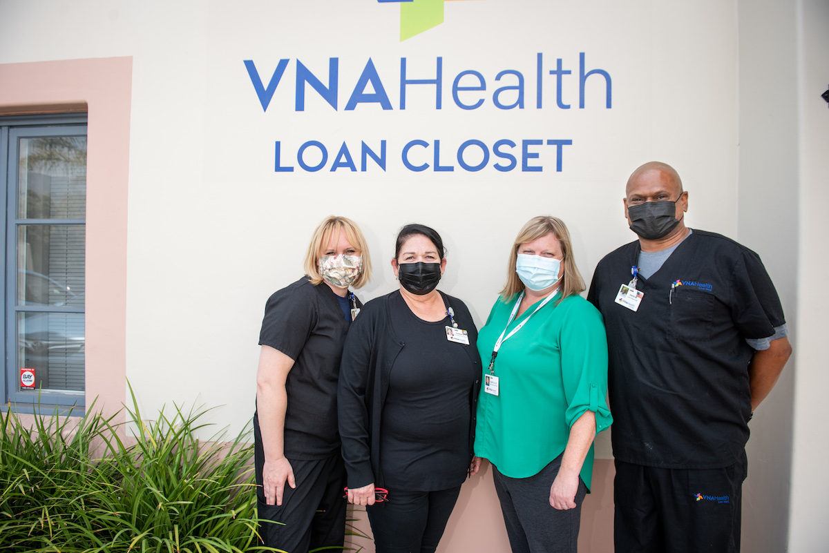 Borrowing Medical Basics from VNA Health s Loan Closet The Santa