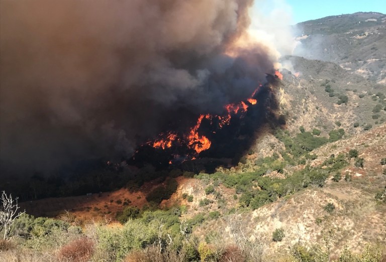 New Evacuation Warning Issued for Alisal Fire - The Santa Barbara ...