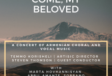 Yar Jan Arí (Come, My Beloved): Choral and Vocal Music from Armenia