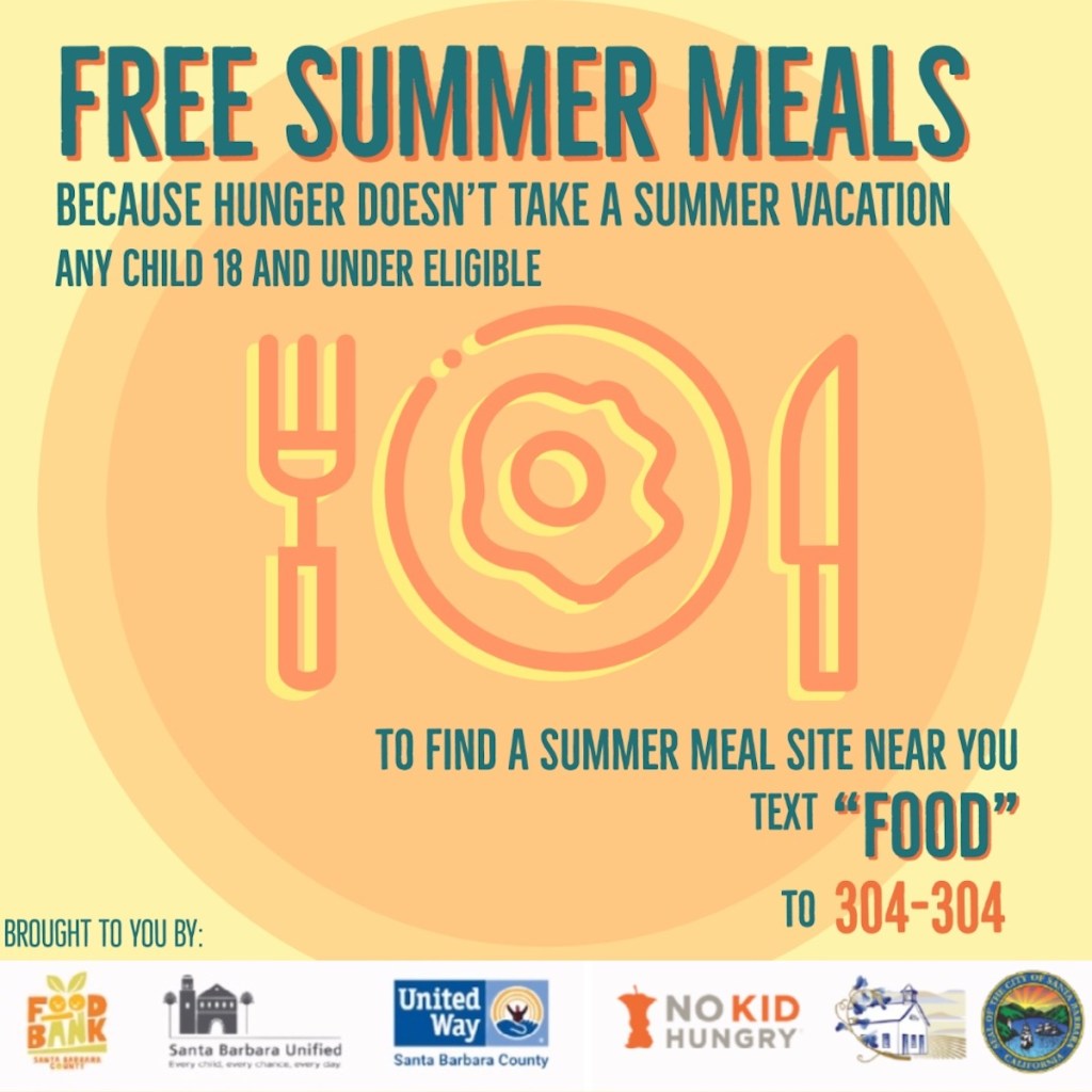 Free Summer Meals for Kids - The Santa Barbara Independent