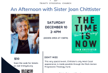 CANCELED – An Afternoon with Sister Joan Chittister – CANCELED