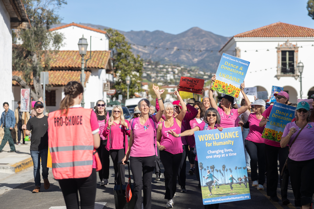 Women’s March 2023 Draws Hundreds in Santa Barbara The Santa Barbara