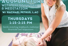 Auricular Acupuncture with Breathwork & Meditation