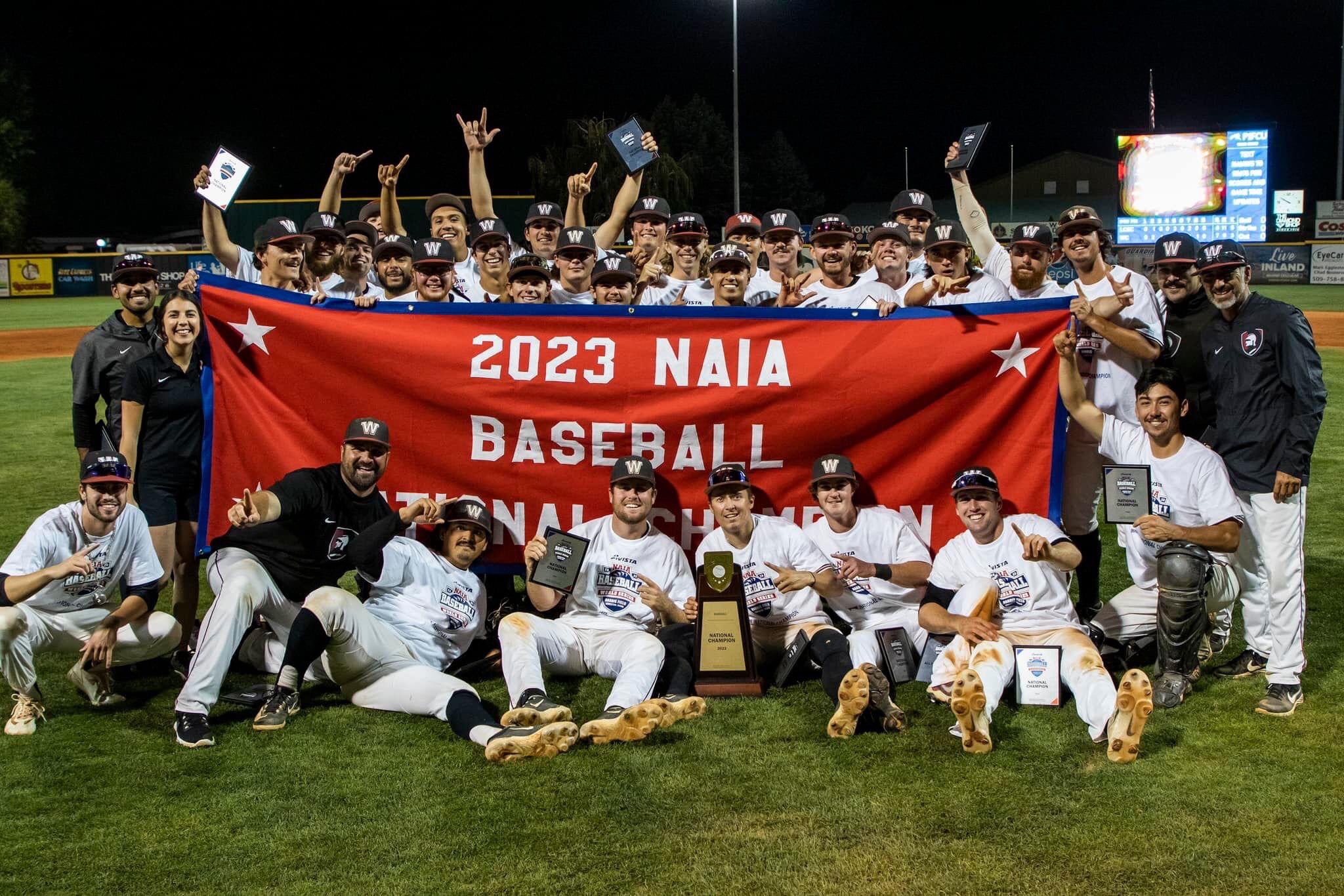 Westmont Baseball Defeats LewisClark State 76 to Claim NAIA National