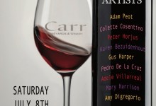 Carr Winery Summer Art Series “A GLASS OF WINE”
