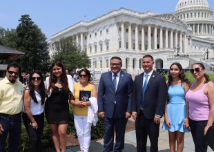 Goleta Grandmother Juana Flores Joins Rep. Carbajal on Capitol Hill to Promote Protect Patriot Parents Act