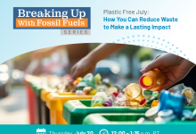 Webinar: Plastic Free July