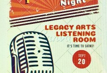 Legacy Arts Listening Room Presents: All Arts Open Mic Meetup