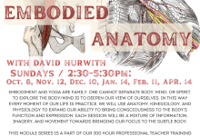 Embodied Anatomy Series with David Hurwith