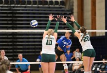 UCSB Women’s Volleyball Sweeps Cal Poly to Stay Atop Big West Conference Standings