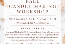 Candle Making Workshop at Mission Refill