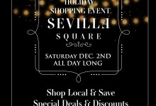 Sevilla Square’s 8th Annual Holiday Shopping Event