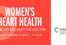 Virtual Meet the Doctor: Women’s Heart Health