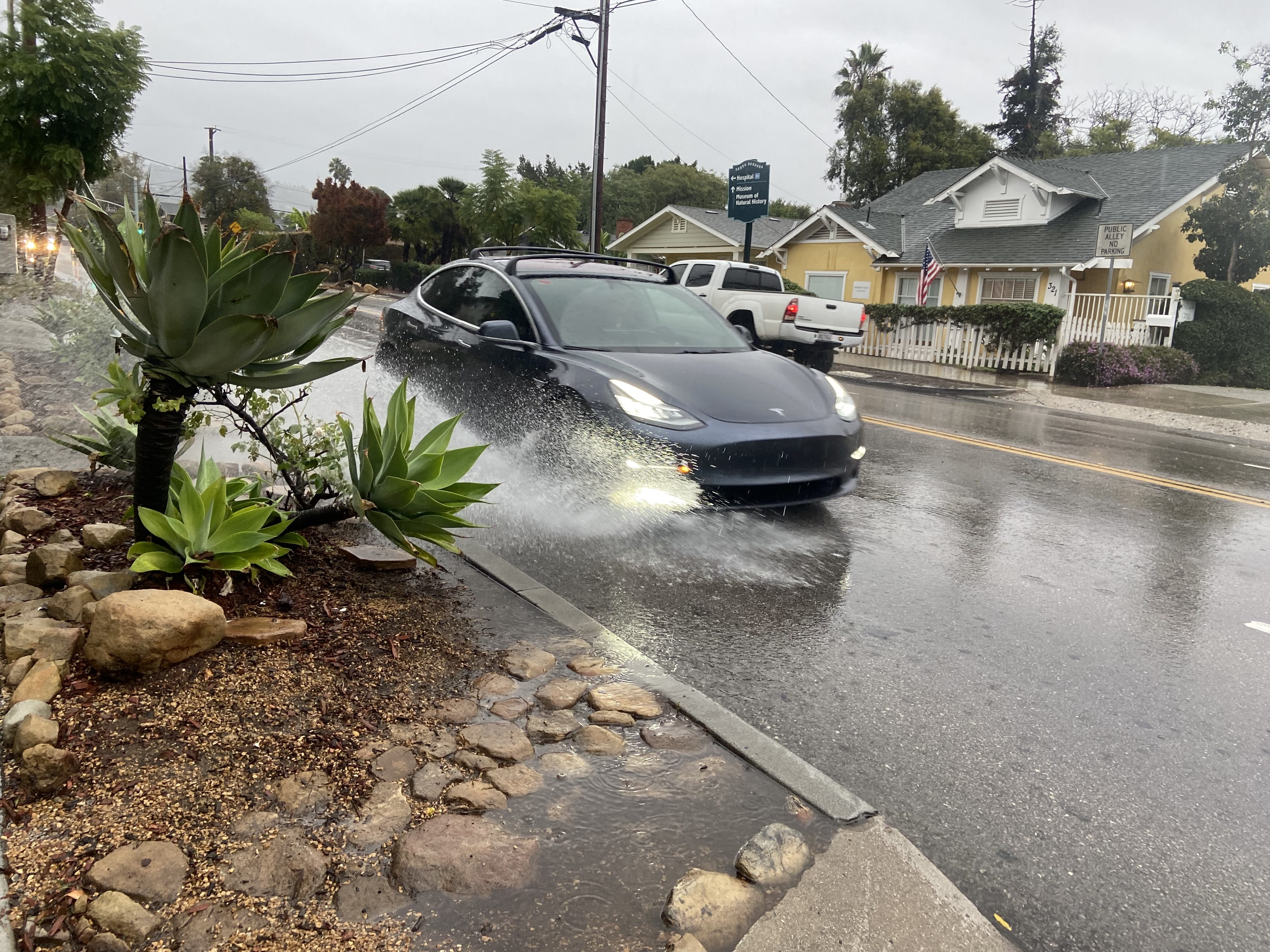 Santa Barbara Pounded by Rain Amid Flash Flood Warning The Santa