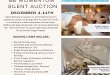 Be Momentum Silent Auction Fundraiser