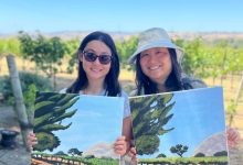Painting in the Vineyard