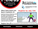 Blind Fitness Surf Clinic