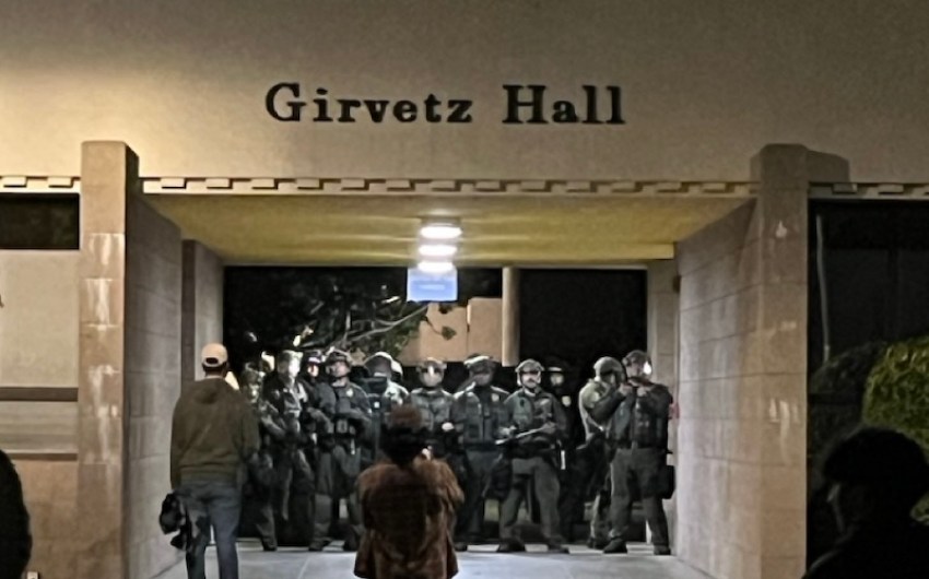 Occupation of UC Santa Barbara’s Girvetz Hall Ends