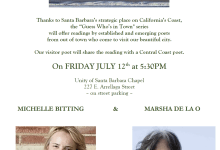 Michelle Bitting & Marsha de la O Poetry Reading