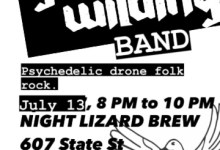 Beau James Wilding Band at Night Lizard