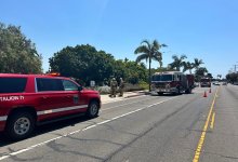 Santa Barbara City Fire Department Responds to Gas Leak on Cliff Drive