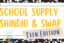School Supply Shindig & Swap: Teen Edition