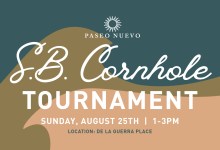 SB Cornhole Tournament at Paseo Nuevo