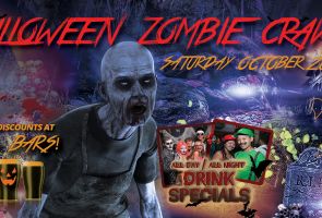 Santa Barbara Zombie Crawl – Halloween Bar Crawl – Oct. 26