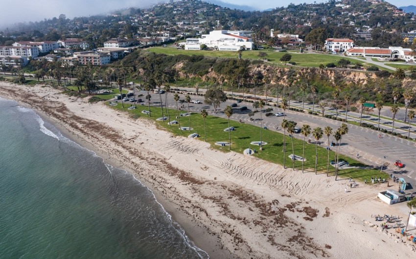 Beach maintenance in Santa Barbara draws a line in the sand