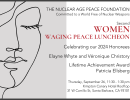 Women Waging Peace Luncheon