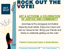 The Colors of Resilience Exhibition & Rock Out the Vote Community Concert