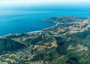 An Aerial View of Proposed Chumash Heritage National Marine Sanctuary