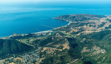 An Aerial View of Proposed Chumash Heritage National Marine Sanctuary