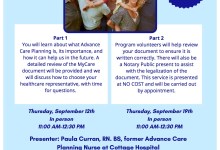 Advance Care Planning Workshops