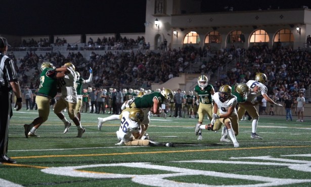 Santa Barbara High Football Routs Dos Pueblos 49-0