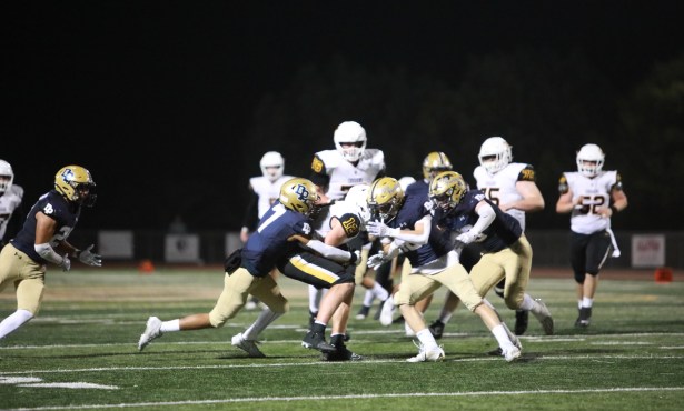 Dos Pueblos Shoutout by Ventura in Homecoming Game