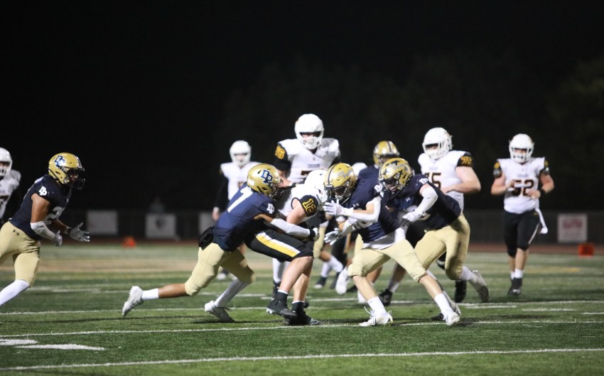 Dos Pueblos Shoutout by Ventura in Homecoming Game