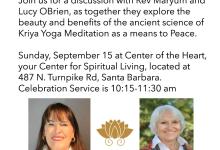 Exploring Peace & Yoga at Center of the Heart