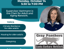 Gray Panthers S.B. Network: A Virtual Conversation with Supervisor Joan Hartmann