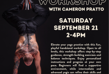 Handstand Workshop with Cameron Pratto