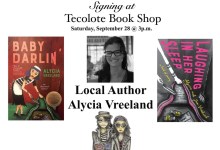 Book Signing – Area Author Alycia Vreeland