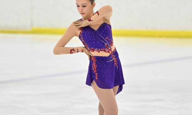 Santa Barbara Ice Skater Maeva Chapman Competing at Nationals In Florida