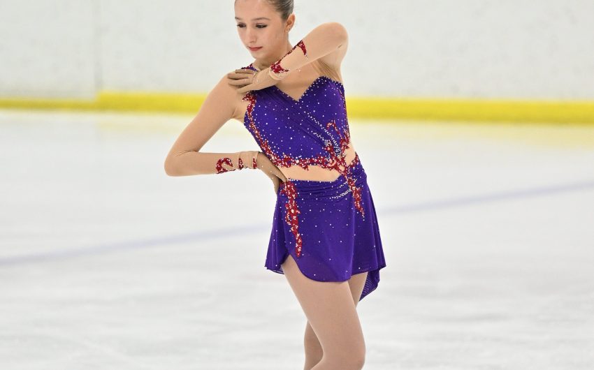 Santa Barbara Ice Skater Maeva Chapman Competing at Nationals In Florida