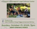 Sing For Justice benefiting the Immigrant Legal Defense Center (ILDC)